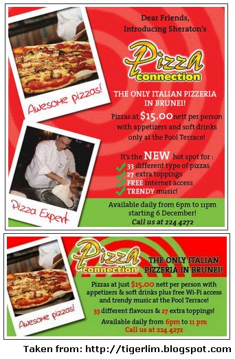 Sheraton Promotion Flyer