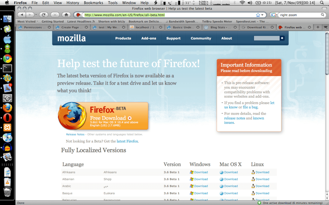 wheres the firefoxs download window