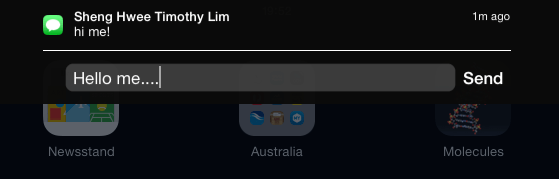 iOS 8 advanced notifications
