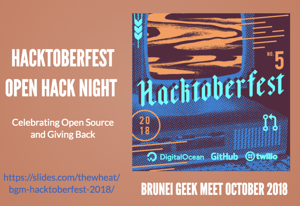 BGM Hacktoberfest 2018 slides