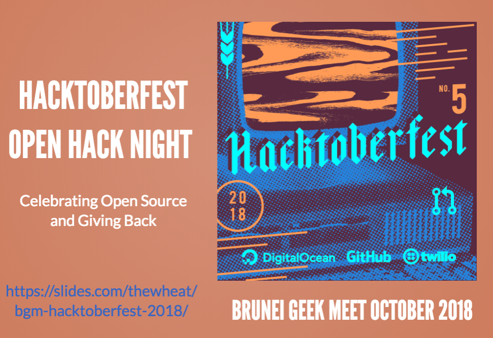 BGM Hacktoberfest 2018 slides
