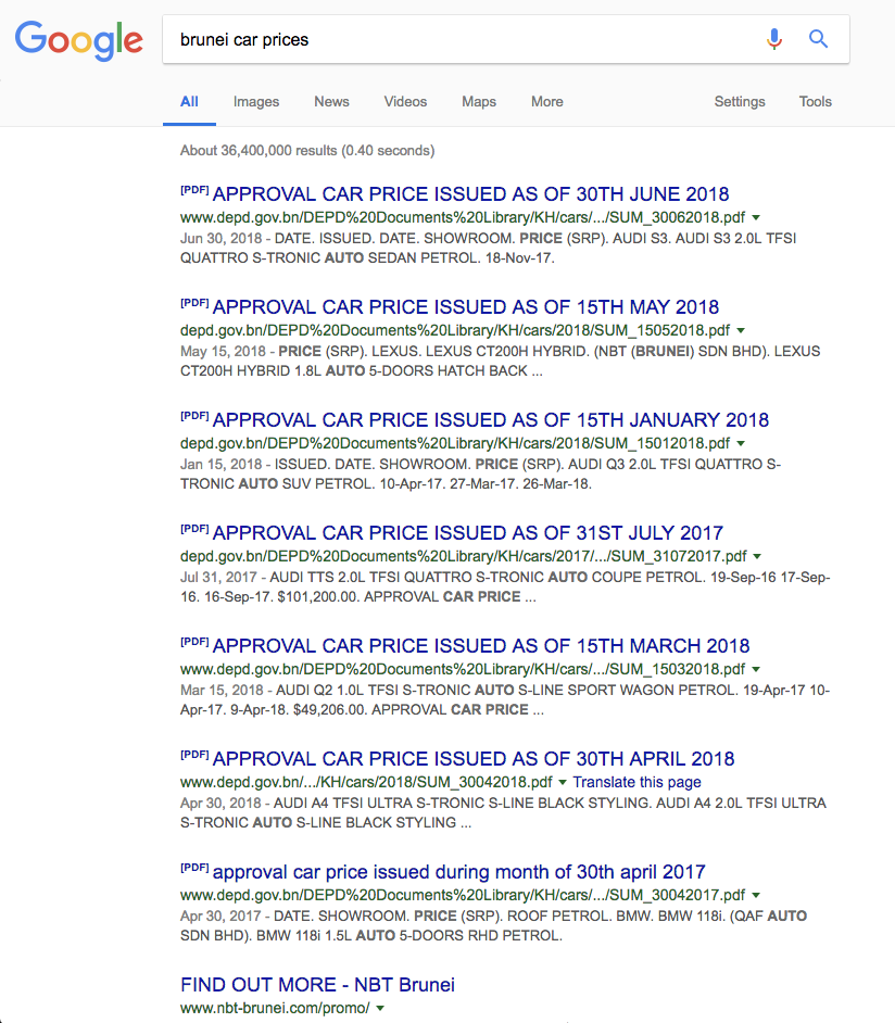 Google search for "brunei car prices".png